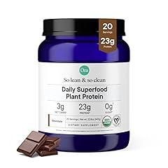 Ora Organic Vegan Protein Powder - Chocolate, 20 Servings