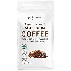 Micro Ingredients Organic Mushroom Coffee, 24 Ounce