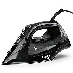 OMAIGA 1500W Steam Iron with Ceramic Soleplate