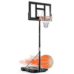 DUMOS 6.1-10FT Portable Basketball Hoop