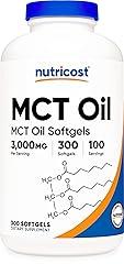 Nutricost MCT Oil Softgels 1000mg, 300 Count