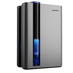 Simsen 95oz Quiet Home Dehumidifier with Ionizer