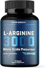 BASIC GREENS L Arginine 3,150mg Supplement