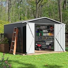 AirWire Outdoor Metal Storage Shed