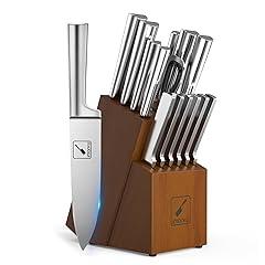 imarku 15-Piece Knife Set with Block
