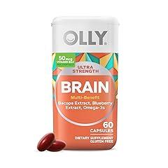 OLLY Ultra Strength Brain Support Softgels