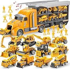 Joyin 25-Piece Construction Truck Toy Set