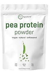 Micro Ingredients Pea Protein Powder 5 Pounds