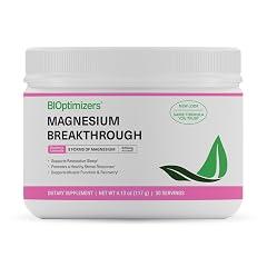 BIOptimizers Magnesium Breakthrough Drink - Raspberry Lemon