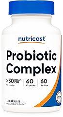 Nutricost Probiotic Complex 50 Billion CFU