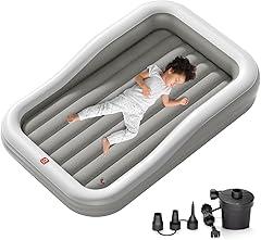 QPAU Inflatable Toddler Travel Bed