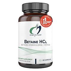 Designs for Health Betaine HCl with Pepsin Supplement