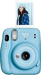 Fujifilm Instax Mini 11 Camera Sky Blue
