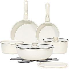 SODAY Nonstick Cookware Set with Detachable Handle
