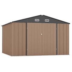 Zstar Outdoor Storage Shed 12x10 FT
