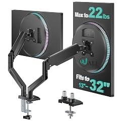 WALI Dual Monitor Stand GSMP002N