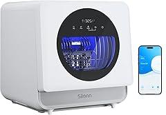 Silonn Portable Countertop Dishwasher with App Control