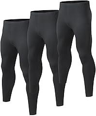Men's Thermal Compression Leggings 3-Pack