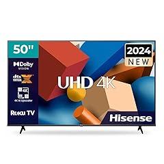 Hisense 50-Inch R6E5 Television (2024) SmartTV 4K HDR10 Works with AirPlay, Smart Home, Alexa, Google Home