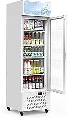 GarveeHome Commercial Beverage Display Refrigerator 11.3 Cu. Ft