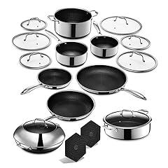HexClad 16 Piece Hybrid Cookware Set