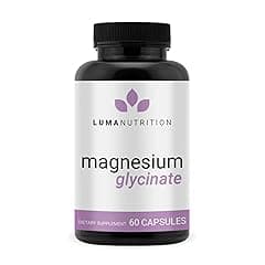 Luma Nutrition Magnesium Glycinate 1000mg Supplement