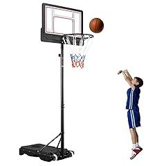 HYPATA Adjustable Portable Basketball Hoop