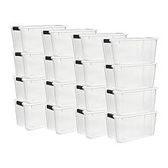 Sterilite Stackable Storage Bins with Lids