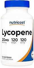 Nutricost Lycopene 20mg 120 Softgels