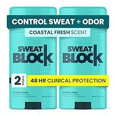SweatBlock Clinical Deodorant Antiperspirant Coastal Fresh