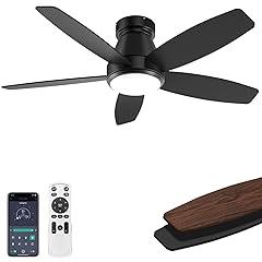 AQUBT 42-Inch Dimmable Ceiling Fan with Remote