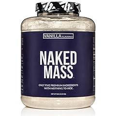 NAKED Vanilla Mass - All Natural Vanilla Weight Gainer Protein Powder