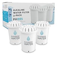Invigorated Water PH001 White Alkaline Filter 3-Pack
