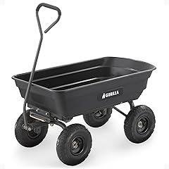 Gorilla Carts Utility Cart 600 lb Capacity