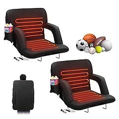 VEVOR Heated Stadium Seat with Back Support