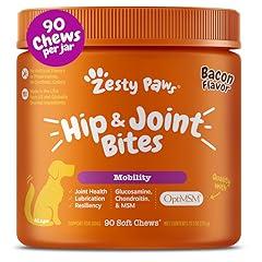 Zesty Paws Hip and Joint Supplement for Dogs