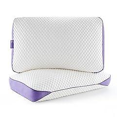 Homelab Adjustable Shredded Foam Pillows Queen