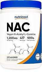 Nutricost N-Acetyl L-Cysteine (NAC) Powder 500g
