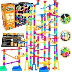 Marble Genius Glow Run Race Track Set