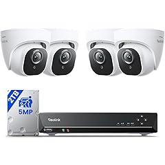 REOLINK 5MP 8CH Security Camera System RLK8-520D4-5MP