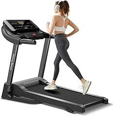 UMAY Auto Folding Treadmill with Pulse Sensors