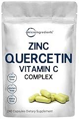 Micro Ingredients Quercetin Vitamin C Zinc Immune Support