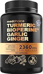 MEDCHOICE 4-in-1 Turmeric and Ginger Supplement