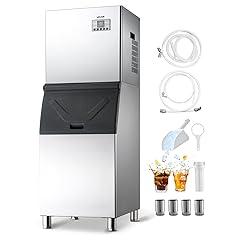 VEVOR Commercial Ice Maker 400LBS with Storage Bin