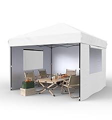 10x10 Pop Up Canopy Tent with Sidewalls