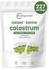 Instant Bovine Colostrum Supplement Powder 8oz