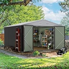 Devoko Outdoor Metal Storage Shed