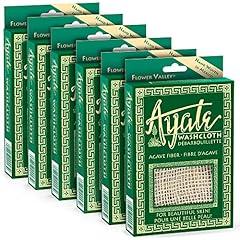 Ayate Exfoliating Agave Fiber Washcloth (Pack of 6)
