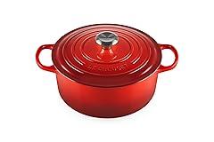 Le Creuset Signature Enameled Cast Iron Dutch Oven 5.5 qt Cerise