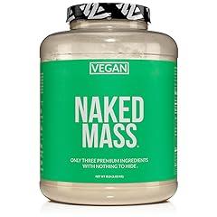 NAKED Vegan Mass Natural Weight Gainer Protein Powder